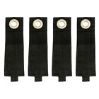 4pcs Durable Nylon Ground Peg Self-Adhesive Tie Straps Belt Portable Reusable