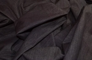 dark gray stretch denim cotton/spandex 87" L x 56" W (2.42 yds.) - Picture 1 of 2