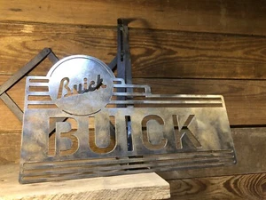 BUICK DEALER SERVICE CAR OIL GAS PUMP SIGN STATION NOT ANTIQUE PORCELAIN Ford - Picture 1 of 9