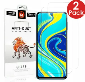 2X Tempered Glass Screen Protector For Xiaomi Redmi Note 11 8 9 Pro 10T Lite 5G - Picture 1 of 6