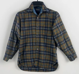 Camisa Pendleton De Colección Para Hombre M/L Franela Lana Virgen Hecha en EE. UU. Años 60 70 - Imagen 1 de 11
