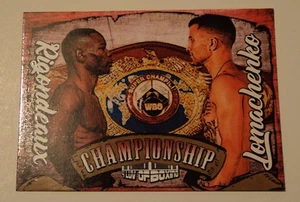 Lomachenko vs Rigondeaux 2017 4LUVofBOXING Boxkarte Meisterschaft Kampf Loma - Bild 1 von 2