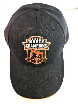 San Francisco Giants 2012 World Champion Promotional Adjust Baseball Hat Unworn - Image 1 of 4
