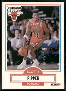 Scottie Pippen 1990-91 Fleer #30 Chicago Bulls - Bild 1 von 2