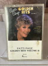 Patti Page  Cassette Tape Golden Hits Volume 2