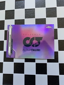 2020 Topps Chrome Formula 1 Team Logos Scuderia AlphaTauri Purple /399 - Bild 1 von 2