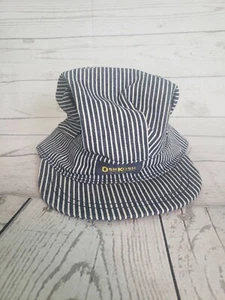 Gorra OshKosh B'Gosh Ingeniero Conductor de Ferrocarril Azul Marino Rayas EE. UU. Niños Jóvenes - Imagen 1 de 6