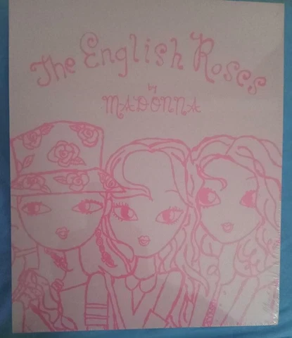 Madonna STILL SEALED English Roses box set. Rare with autograph! Cover