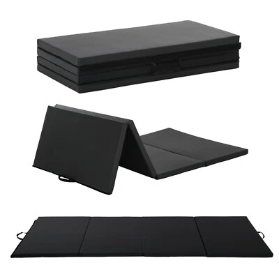All color 4"x8"x2" Thick Folding Panel Gymnastics Mat Gym Fitness Exercise Mat - Image 1 of 4