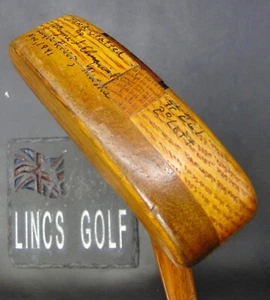 Hand-Crafted Eagle River Alaska Putter 90.5cm Hickory Shaft - Picture 1 of 7