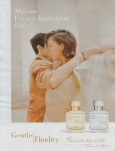 Werbepapier - Advertising Paper - Gentle Fluidity von Francis Kurkdjian - Bild 1 von 1