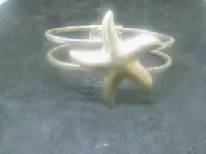 Brazalete Brazalete Bisagra Estrella Pez Tono Plateado (368) - Imagen 1 de 4