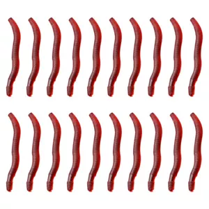 100PCS for gardening Lifelike Lures Fake Earthworms Artificial - Picture 1 of 12
