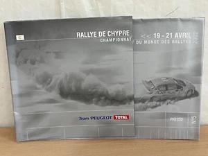 Rallye de Chypre Avril 2002 Championnat du Monde des Rallyes Peugeot Presse Nº5 - Imagen 1 de 4