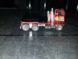 Semirremolque Hot Wheels Borgoña 1981 vintage - Fat Cat Move Company - Imagen 1 de 3