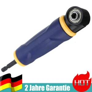 1/4”Profi Bit Winkelaufsatz 90 Grad Winkelgetriebe Winkelschrauber Vorsatz Blau - Bild 1 von 9