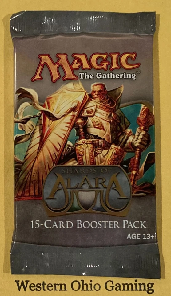Magic The Gathering Shards of Alara Booster Pack NEW MTG Steward of Valeron Art - Image 1 of 1