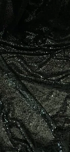 Tela de lentejuelas verde botella 58"" precio por metro - Imagen 1 de 2