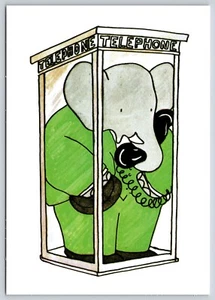 Libro infantil francés Babar el elefante teléfono Laurent de Brunhoff - Imagen 1 de 2