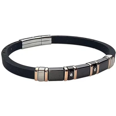 Herren Armband Schmuck Boccadamo Man ABR594R - Bild 1 von 4