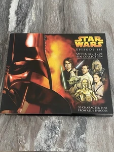 2006 Toronto Sun Star Wars Episode III COMPLETE set 20 Pin Medallion album RARE - Picture 1 of 6