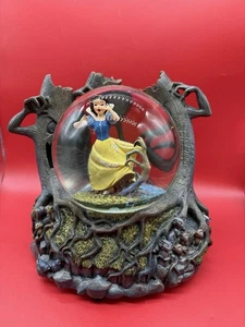 Vintage Large Disney Snow White Globe Haunted Forest Woods 9” Tall - Picture 1 of 14