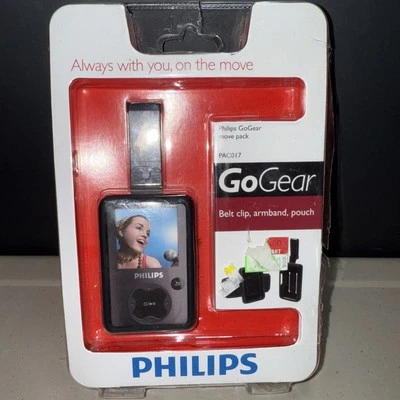 Phillips GoGear Move Pack PAC017 Belt Clip Armband Pouch Exercise Workout Holder - Image 1 of 4