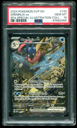 Greninja EX 132 Special illustration Collection Box Shrouded Fable