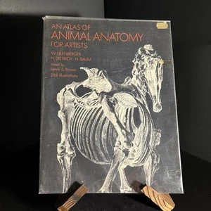 Pre Owned Vintage An Atlas Of Animal Anatomy For Artists Paperback Book 1956 - Picture 1 of 14
