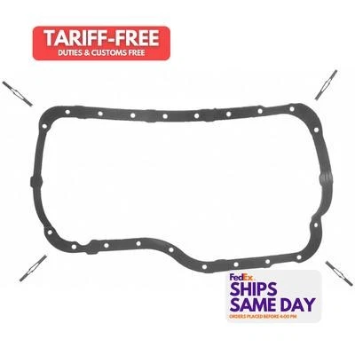 Fel-Pro OS 34211 R, Kit Black Silicone Rubber Oil Pan Gasket Set Performance Par - Image 1 of 4