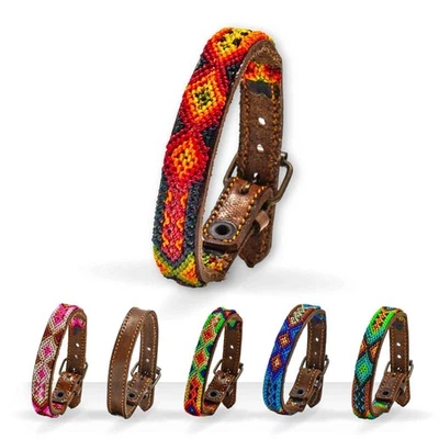 ALTEZAR Leder Armband Handgemacht nach Tradition in Mexiko - Größenverstellbar - Bild 1 von 2