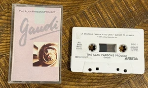 THE ALAN PARAONS PROJECT - Gaudi (Cassette Tape, 1987, Arista) *FREE SHIPPING* - Picture 1 of 3