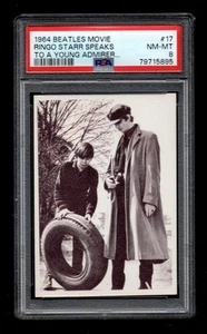 1964 Beatles Movie #17 Ringo Starr parla a un giovane ammiratore PSA 8 - Foto 1 di 2