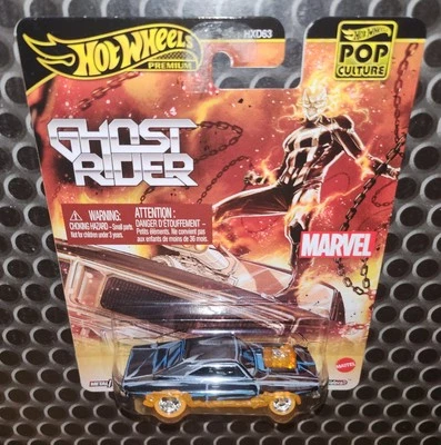 ЗАРЯДНОЕ УСТРОЙСТВО GHOST RIDER: 2024 Hot Wheels серия Premium Pop Culture - комиксы Marvel - Изображение 1 из 4