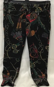 Haus Of Jr Pants Size 5-6 T Saddle / Horse Theme Zip Leg Ends Excellent - Picture 1 of 8