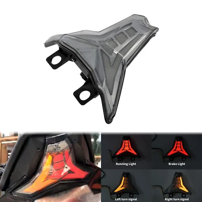 Integrated LED Brake Turn Signal Tail Light For KAWASAKI Ninja 400 EX 2018-2023 - Image 1 of 4