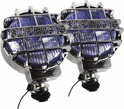 2x Car Work Spot Lights Spotlight Lamp 4x4 Van Halogen Offroad SUV Truck Chrome - Image 1 of 2