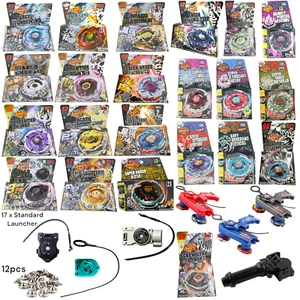 22x Metal Fusion Tops + 22 Launchers – Huge Set Bey Metal Fight Battle | Burst X - Picture 1 of 24
