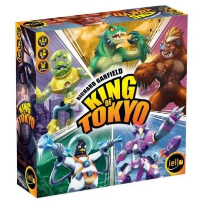 King Of Tokyo 2016 Edition Multiplayer Family Board Game 2-6 Players By Iello - Image 1 of 4