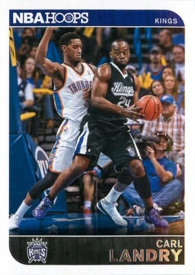 Tarjeta base de baloncesto Carl Landry 2014-15 Panini NBA Hoops #18 Sacramento Kings Foto 1 de 2