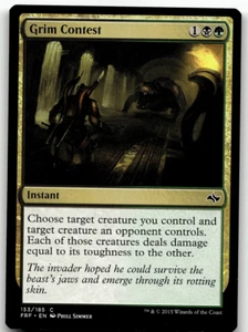 MTG Grim Contest Fate Reforged 153/185 Regular Common - Picture 1 of 1