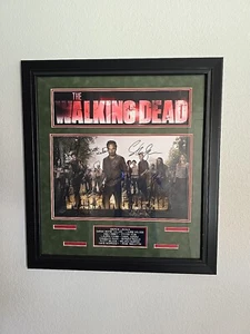 Framed Walking Dead FULL CAST (13) Signed Autographed Authentic Promo Poster - Picture 1 of 11