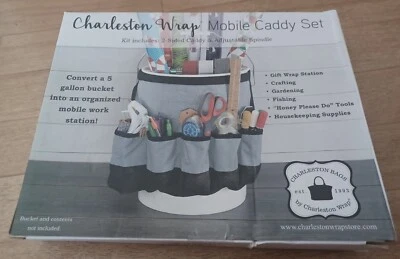 Charlestone Wrap Mobile Caddy Set, 2 sided caddy, gift wrap orginazation BNIB - Image 1 of 2