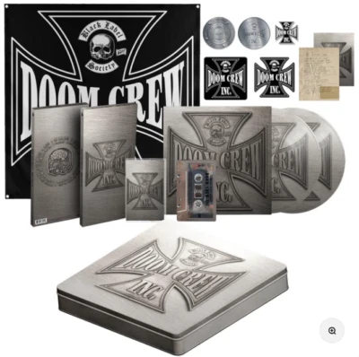 Black Label Society Doom Crew Inc DELUXE Metal Box Vinyl 2LP/CD/Autograph +MORE* - Image 1 of 4