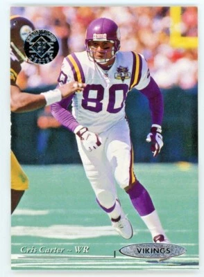 1995 SP Championship Series Cris Carter Card #142 HOF - Image 1 of 4