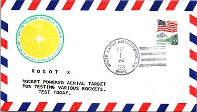 Robot X 5.1.1989 - White Sands Missile Range, casi nuevo - F74046 Foto 1 de 2