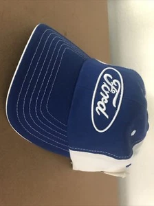Ford Logo Embroidered Baseball Hat Ball Cap Blue Official Licensed Adjustable - Picture 1 of 2