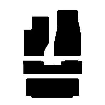 Заказные коврики для пола Jeep Commander 2006-2010 годов выпуска - Изображение 1 из 4