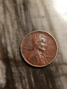 1952 Wheat Penny Scalped Head Rim Error And Ear Error  - Picture 1 of 2