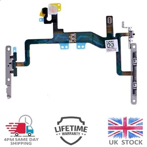 Power Flex Cable For iPhone 6S (4.7") Volume Buttons Flash LED Ribbon Brackets - Picture 1 of 7